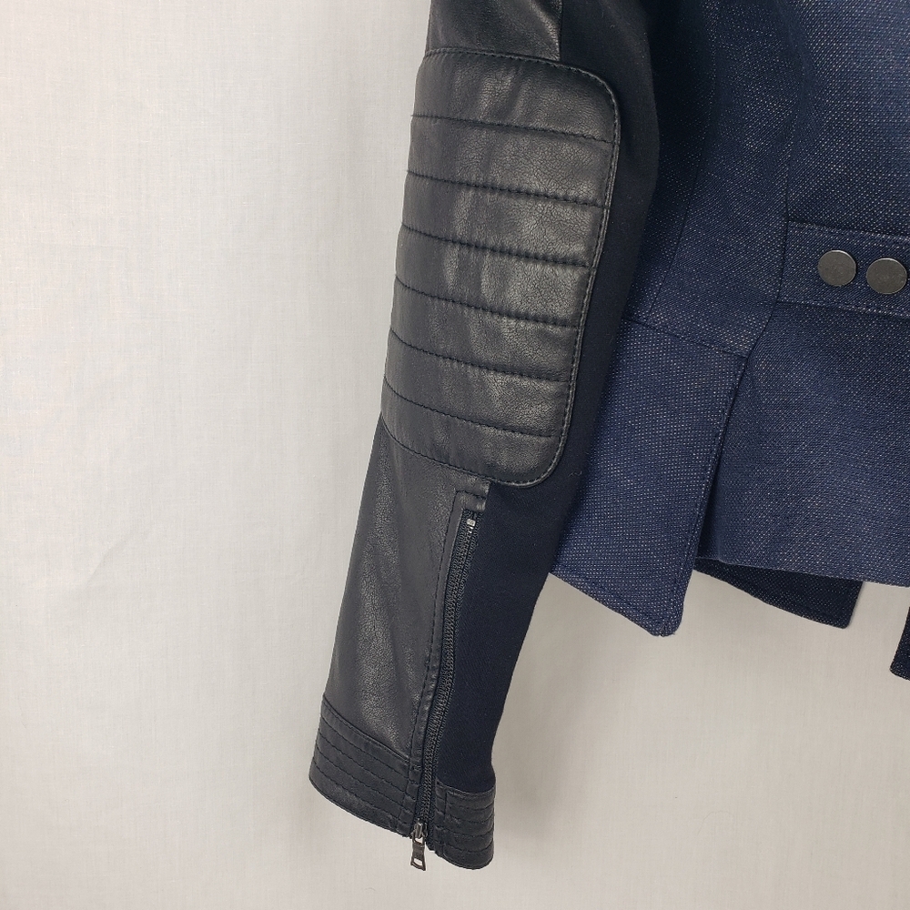 BCBG Max Azria Moto Jacket Size M NWT - Picture 4 of 7